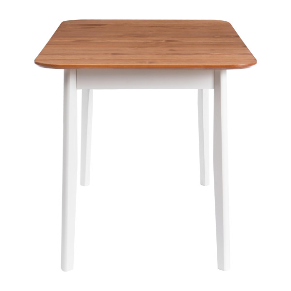 Стол Соната Люкс раздвижной/Sonata Lux extension table, 120х75х73 см массив сосны, антик/белый, 120-(150)х75х73 см фото № 7