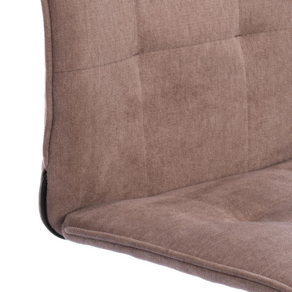 Кресло ONE metalBL ткань, светло-коричневый, KUB 03 фото № 6