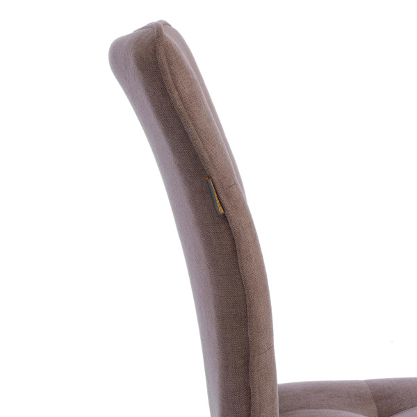 Кресло ONE metalBL ткань, светло-коричневый, KUB 03 фото № 9