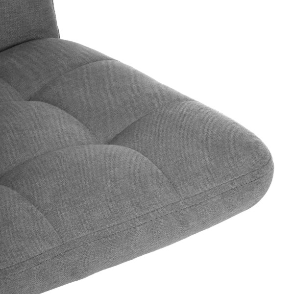 Кресло Fiesta metalBL ткань, серый, KUB 05 фото № 7