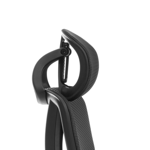 Кресло Mesh-12HR ткань, черный фото № 12