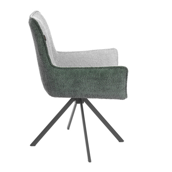 Кресло Murano/Мурано опора 360, букле, изумруд-опал (Betsy) фото № 2