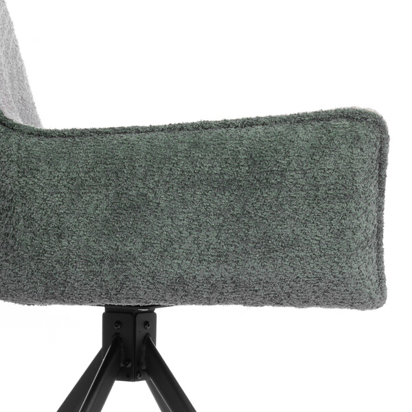 Кресло Murano/Мурано опора 360, букле, изумруд-опал (Betsy) фото № 10