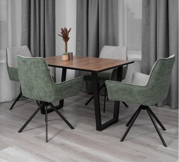 Кресло Murano/Мурано опора 360, букле, изумруд-опал (Betsy) фото № 16