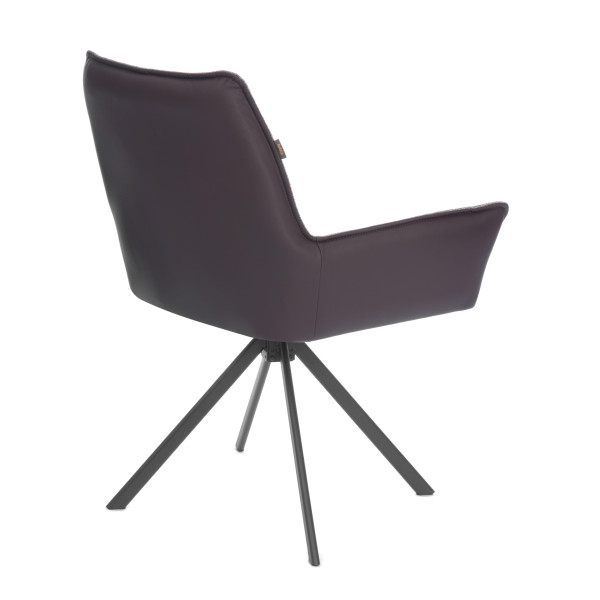 Кресло Murano/Мурано опора 360, велюр/букле (HYP)/Экокожа, бежевый/коричневый фото № 3