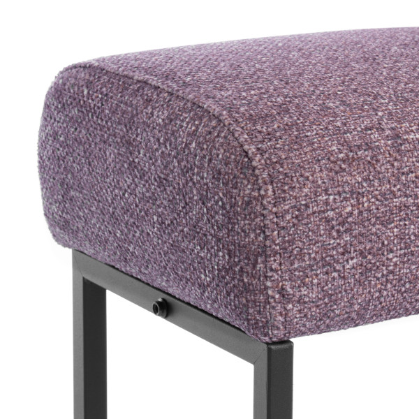 Пуф Charli Lux/Чарли Люкс велюр/букле, VT shape wood rose фото № 3