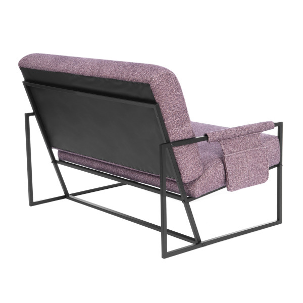 Диван Charli LUX/Чарли Люкс велюр/букле, VT shape wood rose фото № 3