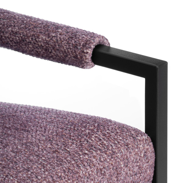 Диван Charli LUX/Чарли Люкс велюр/букле, VT shape wood rose фото № 8