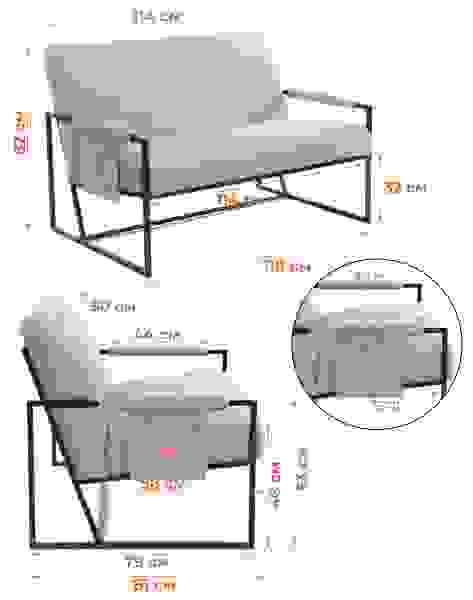 Диван Charli LUX/Чарли Люкс велюр/букле, VT shape wood rose фото № 11