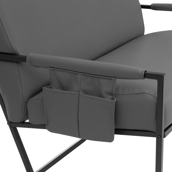 Диван Charli LUX/Чарли Люкс экокожа , Sharp Графит фото № 6