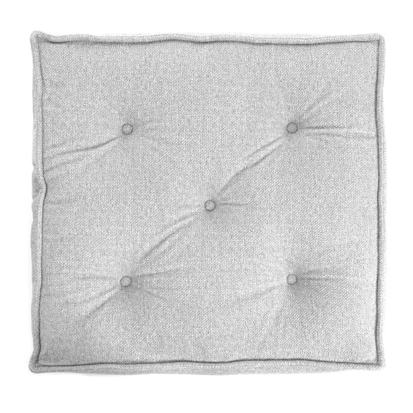 Модуль мягкий нижний Miracle велюр/букле, VT shape silver, 82x81x24 см фото № 3