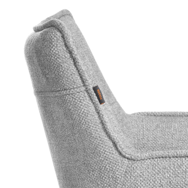 Кресло Lutz/Луц опора 360, велюр/букле, VT shape silver фото № 9