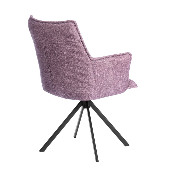 Кресло Lutz/Луц опора 360, велюр/букле, VT shape wood rose фото № 3