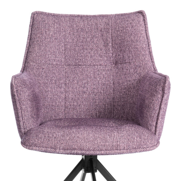 Кресло Lutz/Луц опора 360, велюр/букле, VT shape wood rose фото № 6