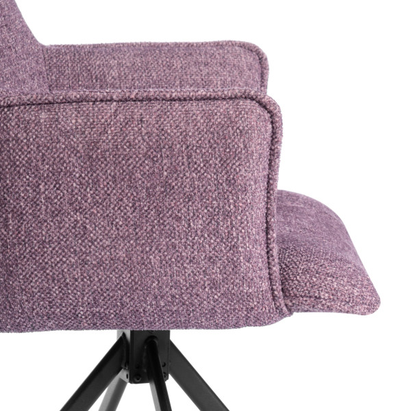 Кресло Lutz/Луц опора 360, велюр/букле, VT shape wood rose фото № 10