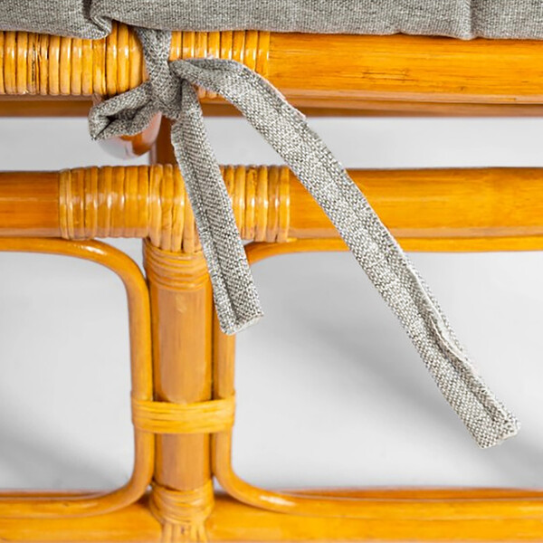Мебельный ремешок Мамасан/Папасан 57 см, ткань, серо-бежевый, 3M 16/2 фото № 2