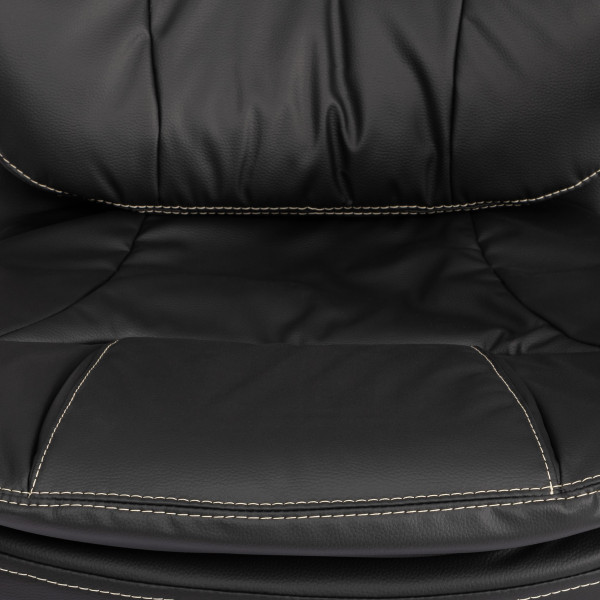 Кресло COMFORT Lux (22) metalBL кож/зам, черный, 36-6 фото № 8