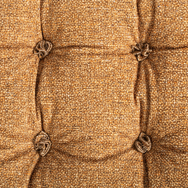 Подушка на кресло Charli/Чарли без подлокотника с карманом велюр/букле, vt шейп горчичный фото № 16