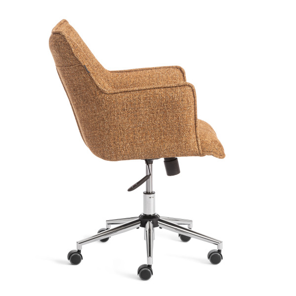 Кресло Lutz/Луц хром велюр/букле, VT shape amber фото № 2