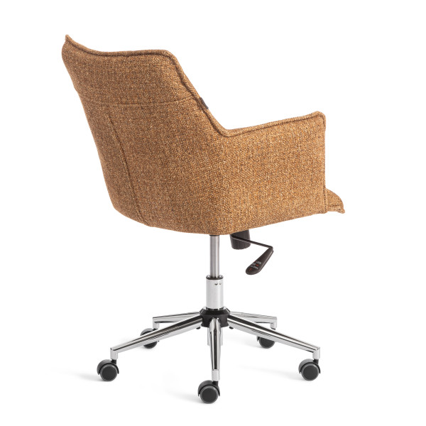 Кресло Lutz/Луц хром велюр/букле, VT shape amber фото № 3