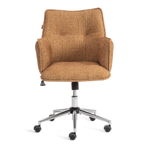 Кресло Lutz/Луц хром велюр/букле, VT shape amber фото № 5