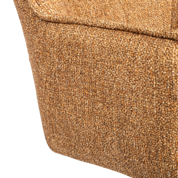 Кресло Lutz/Луц хром велюр/букле, VT shape amber фото № 7