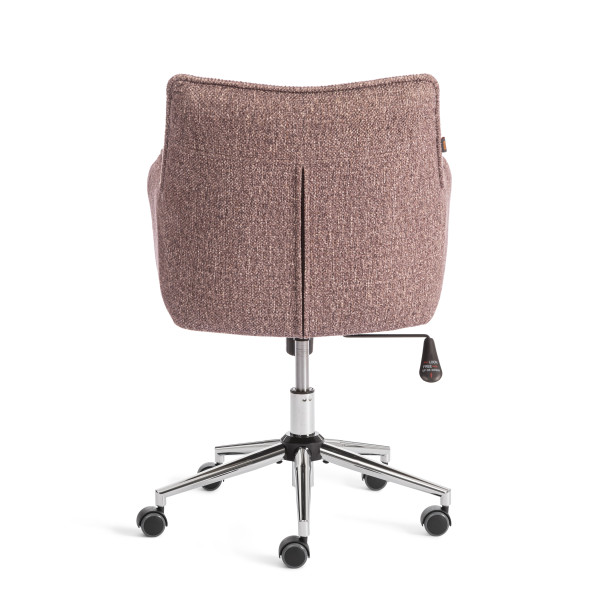 Кресло Lutz/Луц хром велюр/букле, VT shape wood rose фото № 4