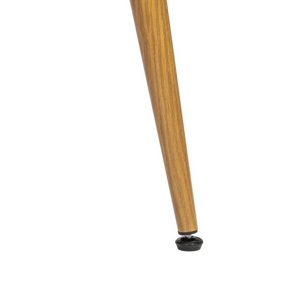 Стол обеденный Austen/Остин столешница керамика (матовая) /опоры металл, цвет натуральное дерево, 120x80x75(+1) см фото № 6