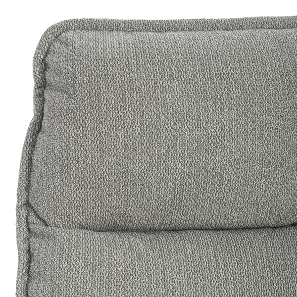 Кресло лаунж Reflex/Рефлекс с пуфом велюр/букле (HYP), светло-серый фото № 11