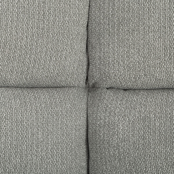 Кресло лаунж Reflex/Рефлекс с пуфом велюр/букле (HYP), светло-серый фото № 19