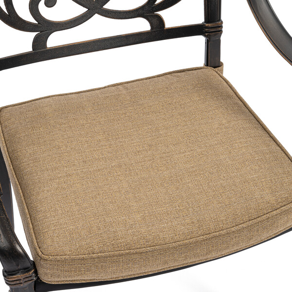 Комплект Secret De Maison Quartet/Квартет (стол +4 стула) алюминиевый сплав, бронза/bronze фото № 11