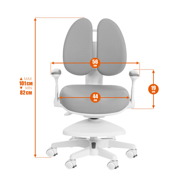 Кресло Миракл/Miracle серый серый фото № 18