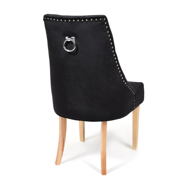 Стул Secret de Maison Prima/Прима (мод. C004) массив березы, ткань: вельвет, 52х61х90см, черный фото № 2