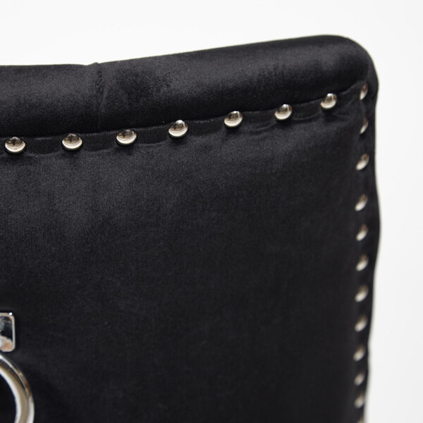 Стул Secret de Maison Prima/Прима (мод. C004) массив березы, ткань: вельвет, 52х61х90см, черный фото № 4