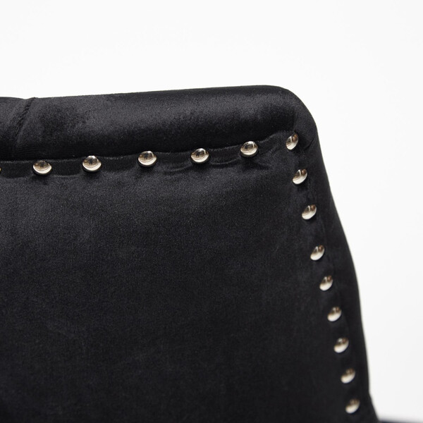 Стул Secret de Maison Prima/Прима (мод. C004) массив березы, ткань: вельвет, 52х61х90см, черный фото № 5