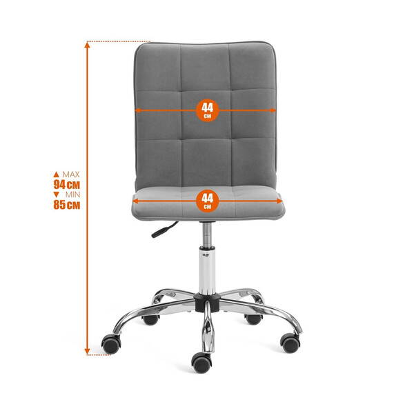 Кресло One/Ван велюр, синий, 32 фото № 14