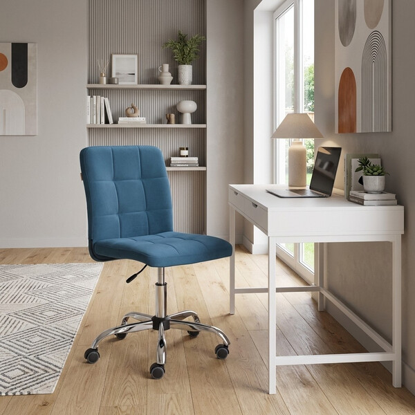 Кресло Fiesta/Фиеста велюр, синий, 32 фото № 12