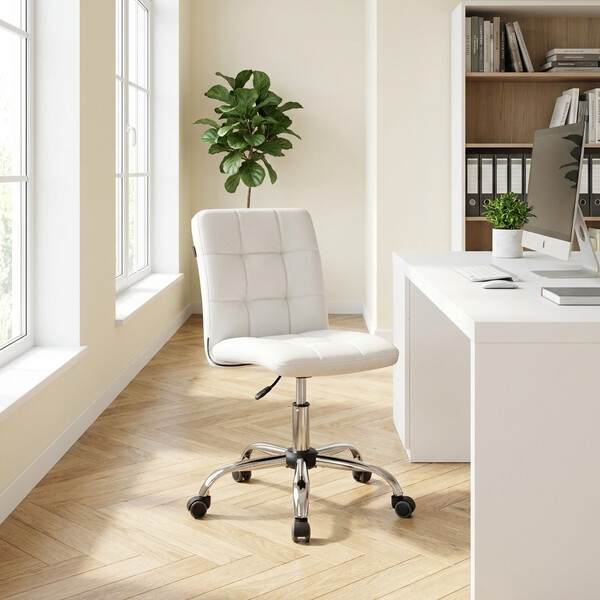 Кресло Fiesta/Фиеста кож/зам, белый, 36-01 фото № 12