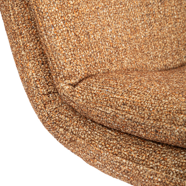 Кресло лаунж Oslo/Осло велюр/букле, vt шейп горчичный фото № 8