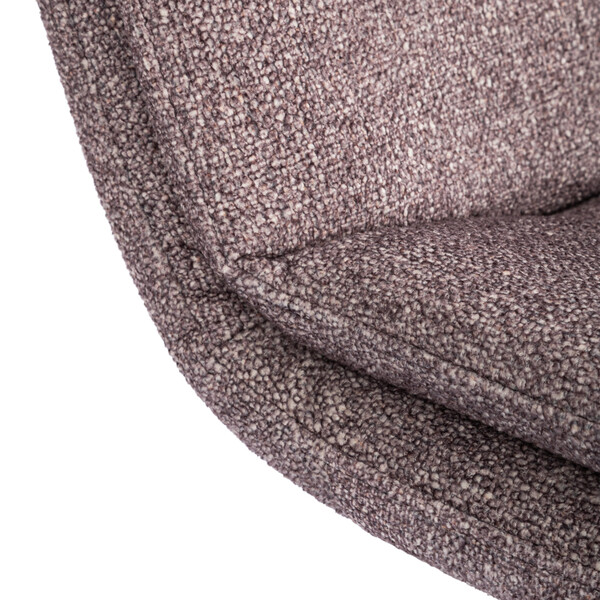 Кресло лаунж Oslo/Осло велюр/букле, vt шейп какао фото № 8