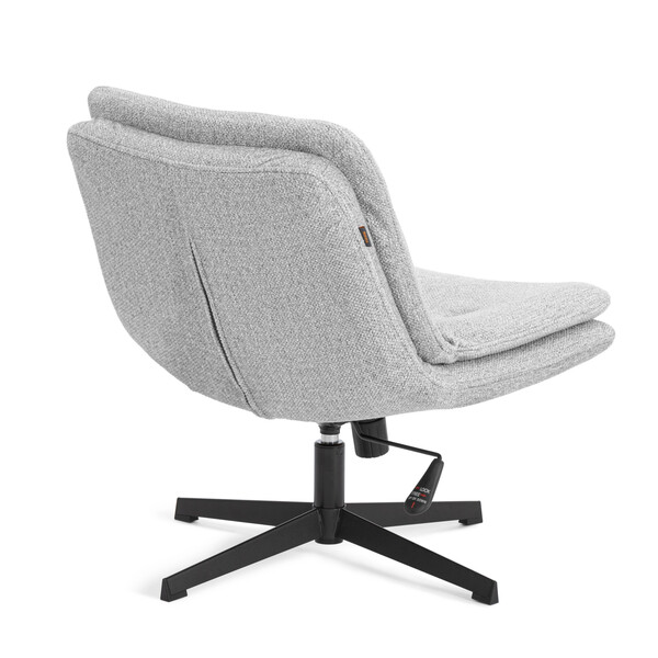 Кресло лаунж Oslo/Осло велюр/букле, vt шейп серый фото № 3