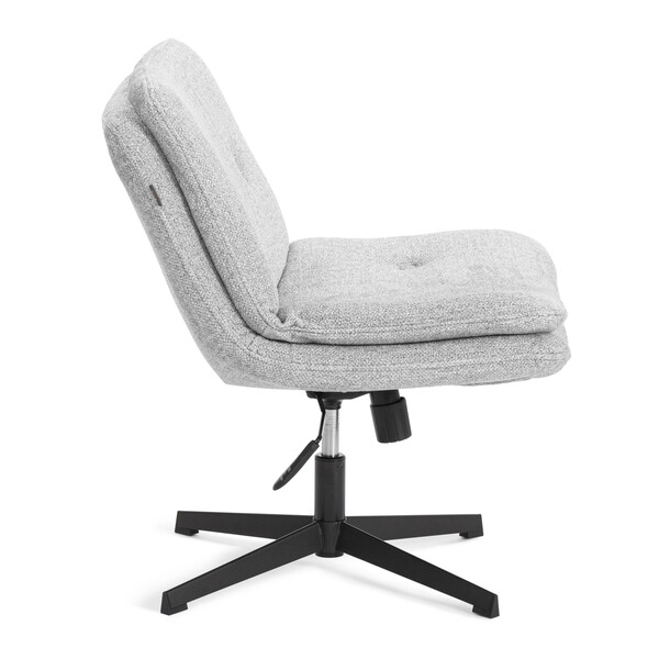 Кресло лаунж Oslo/Осло велюр/букле, vt шейп серый фото № 6