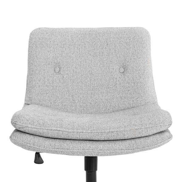 Кресло лаунж Oslo/Осло велюр/букле, vt шейп серый фото № 7