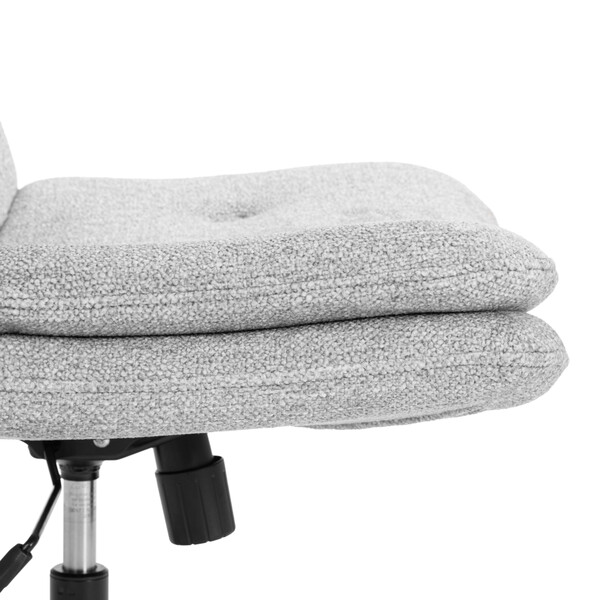 Кресло лаунж Oslo/Осло велюр/букле, vt шейп серый фото № 12