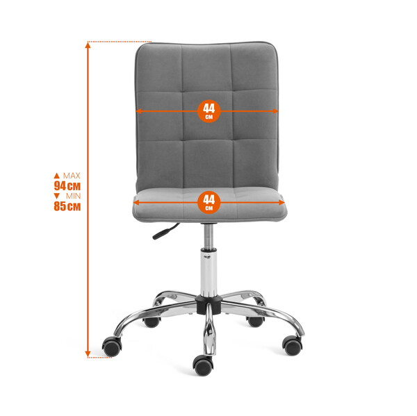 Кресло One/Ван кож/зам, металлик, 36 фото № 12