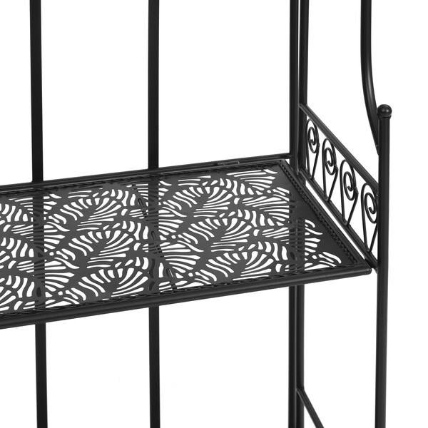Этажерка Secret de Maison Шарлотта/Charlotte металл, черный, 62х32х117 см фото № 7
