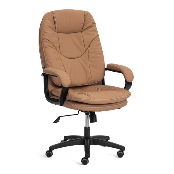 Кресло Комфорт Лт/Comfort Lt (22) кож/зам, св.-коричневый, 13 фото № 21
