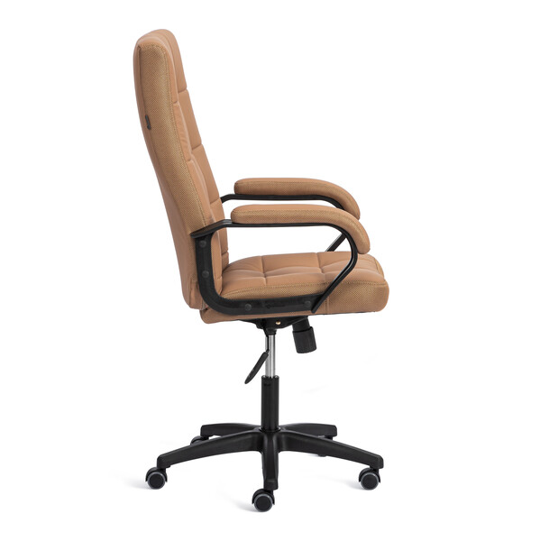 Кресло Тренди/Trendy (22) кож/зам/ткань, св.-коричневый/бронзовый, 13/21 фото № 2