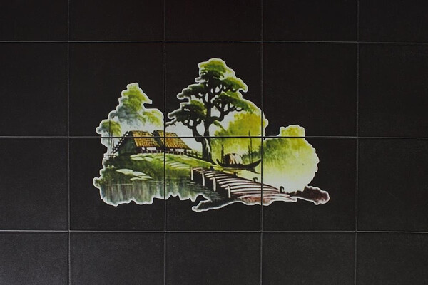 Стол обеденный с плиткой СТ 3760 венге (Дерево венге) фото № 2