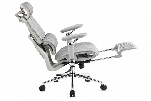 Кресло Вертекс грей/Vertex grey сетка, серый фото № 4